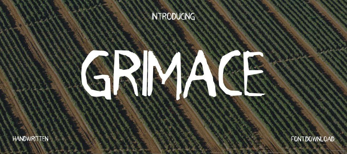Grimace Font