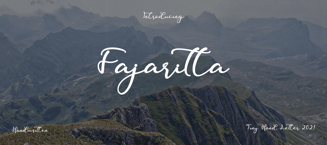 Fajaritta Font