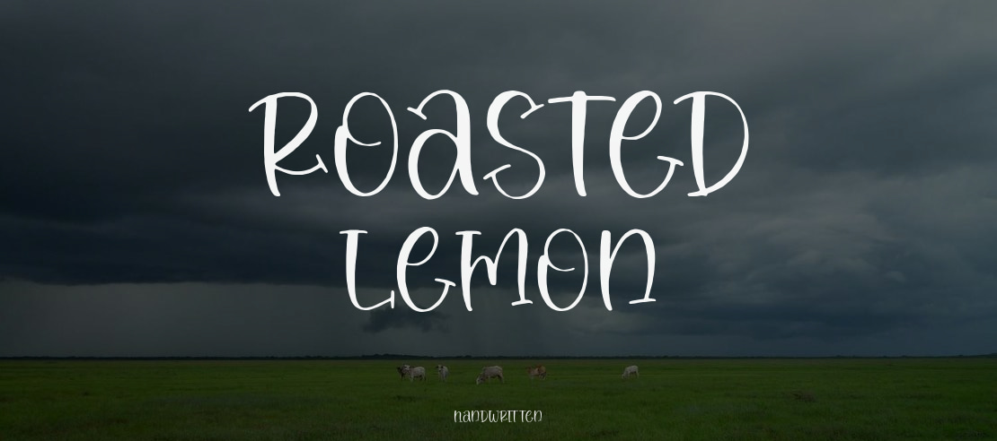 Roasted Lemon Font