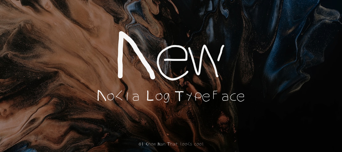 New Nokia Log Font