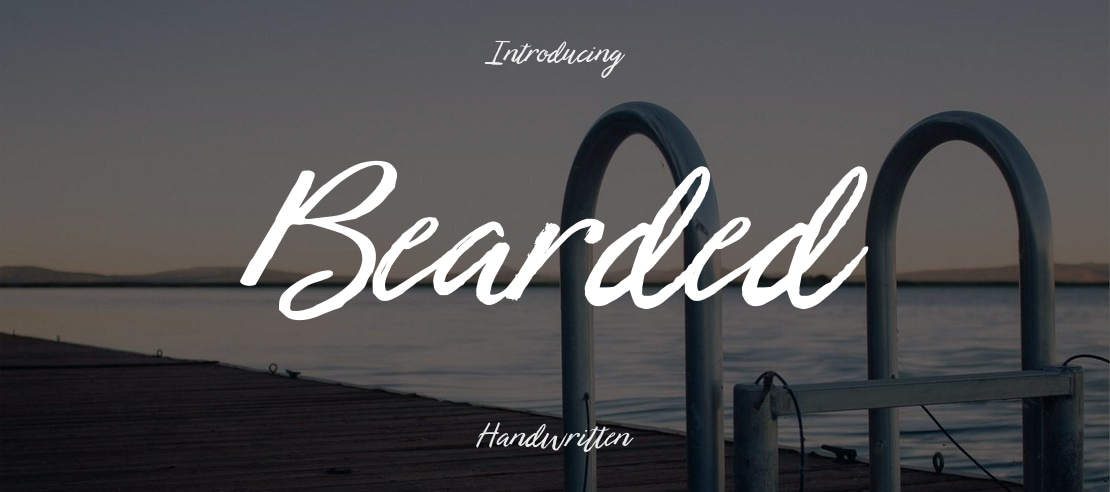 Bearded Font