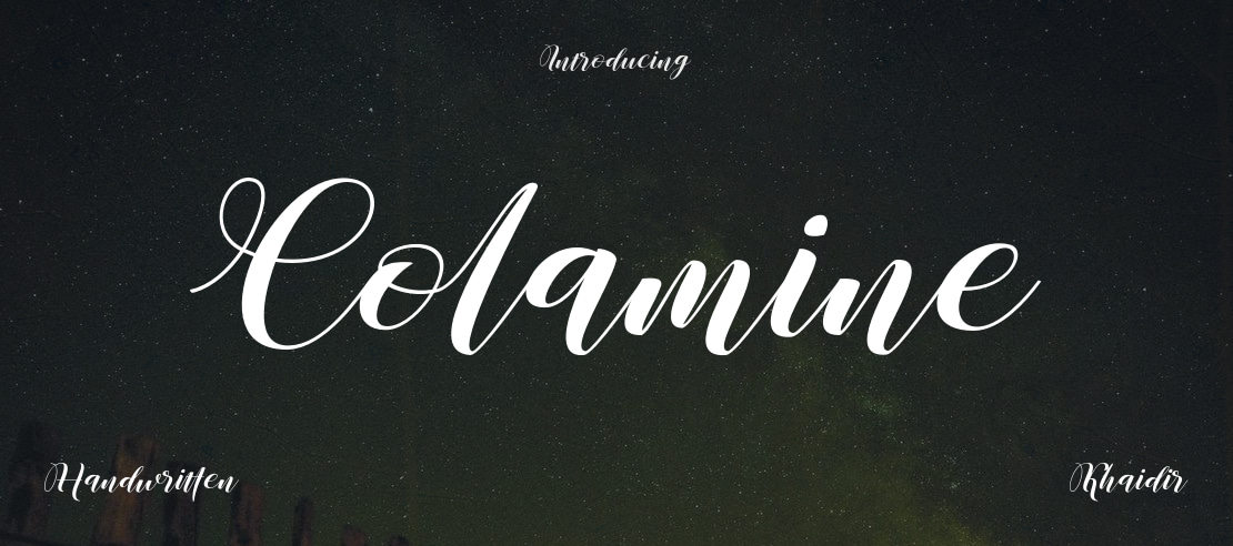 Colamine Font