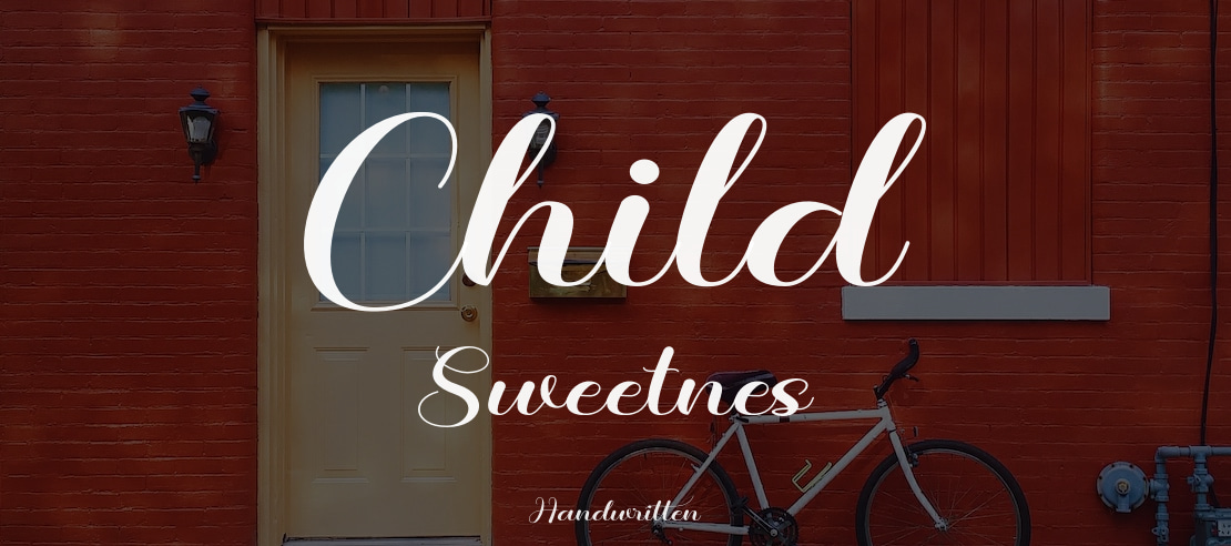 Child Sweetnes Font