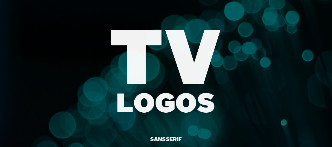 TV Logos #2 Font