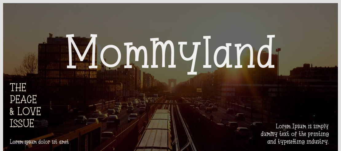 Mommyland Font