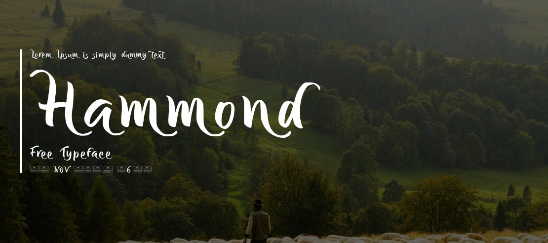 Hammond Free Font