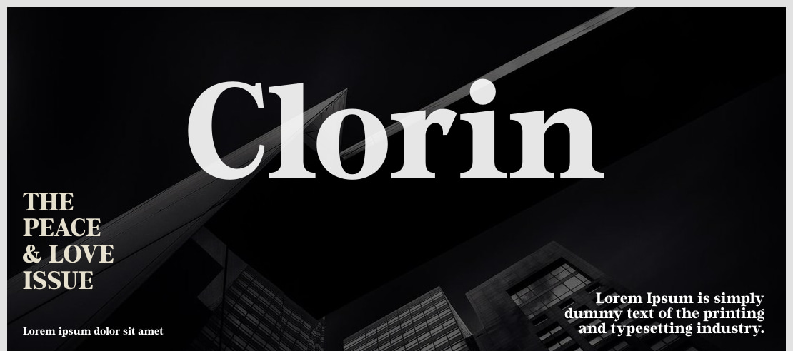 Clorin Font