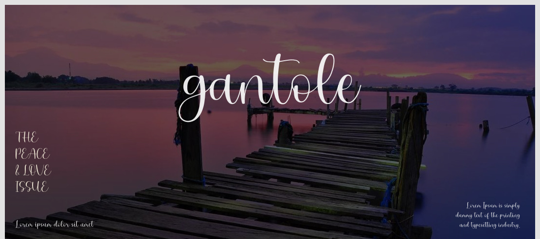 gantole Font