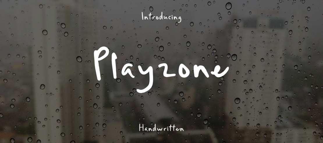 Playzone Font