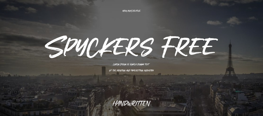 Spyckers Free Font