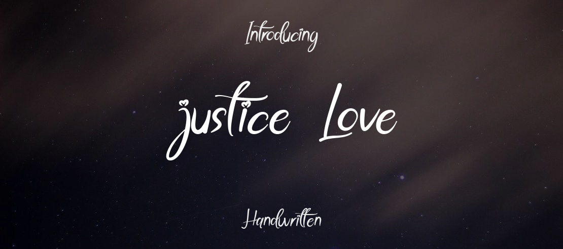 justice Love Font