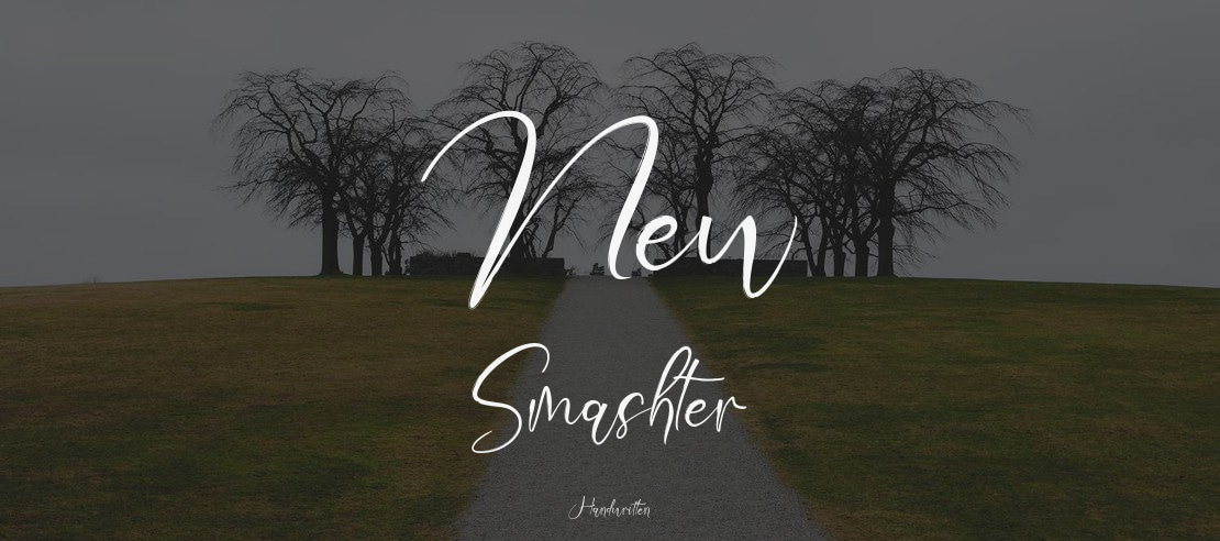 New Smashter Font