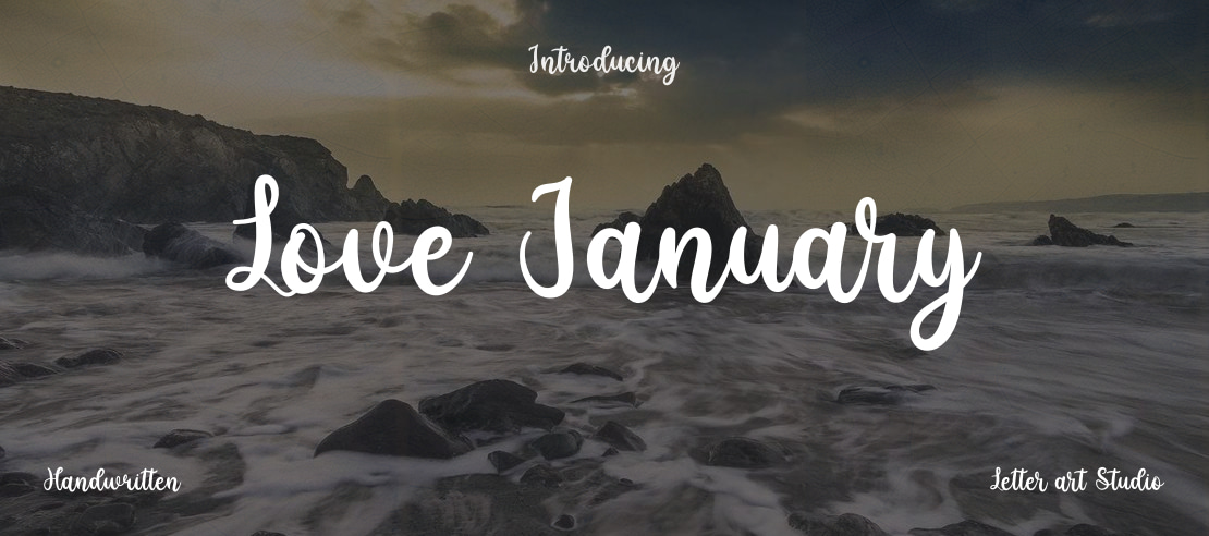 Love January Font