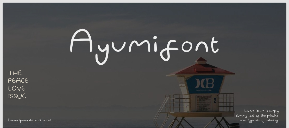 Ayumifont Font