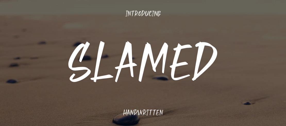 Slamed Font