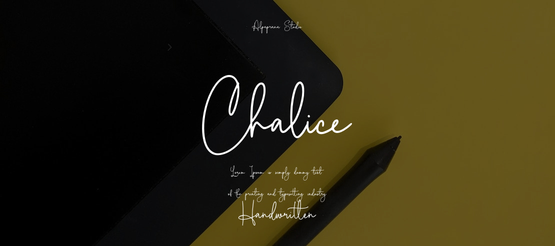 Chalice Font