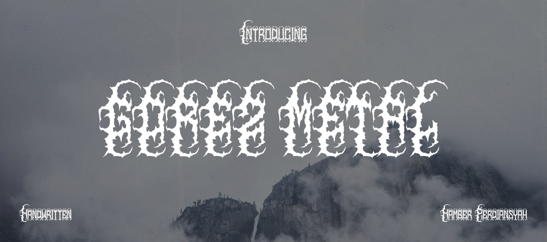 GOREZ METAL Font