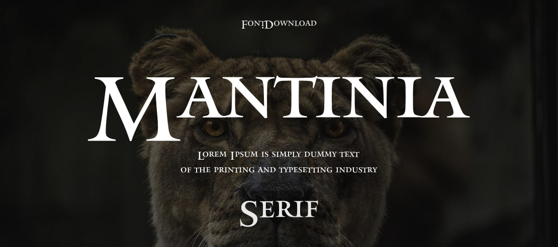 Mantinia Font