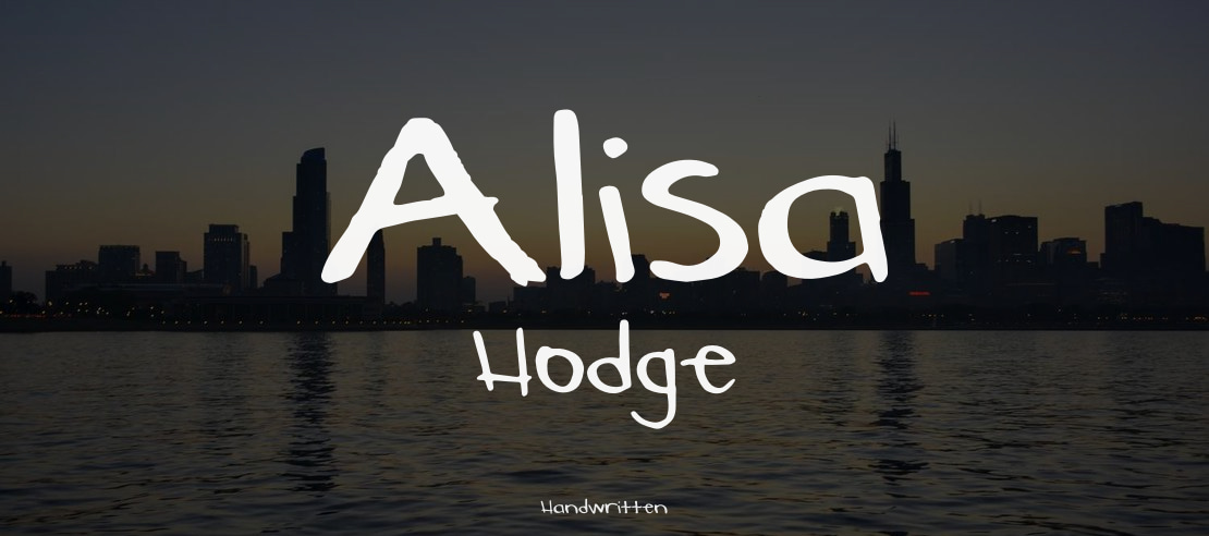 Alisa Hodge Font