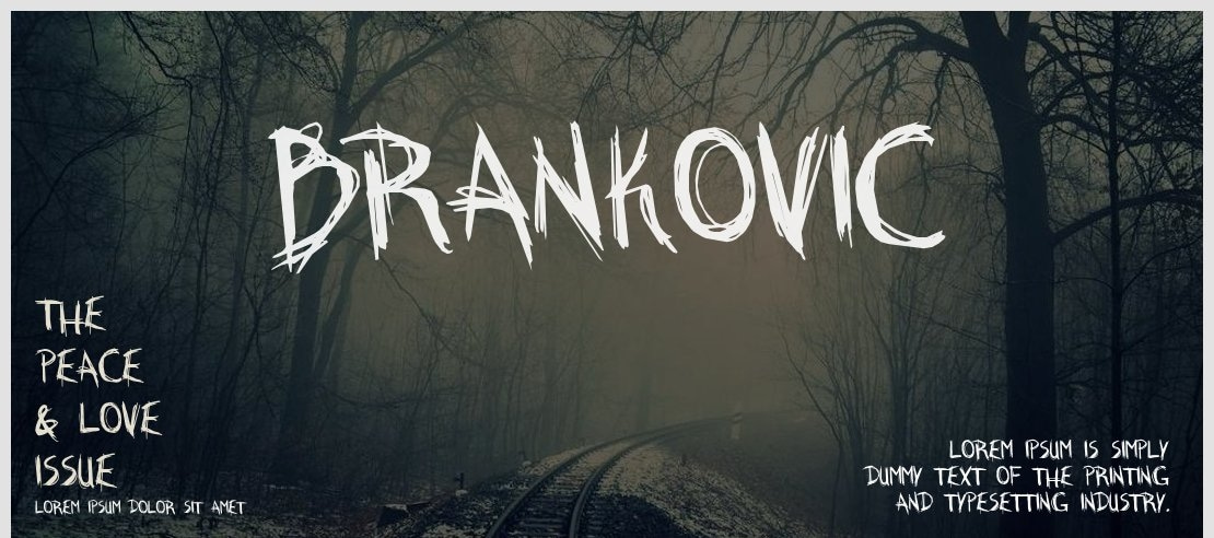 Brankovic Font