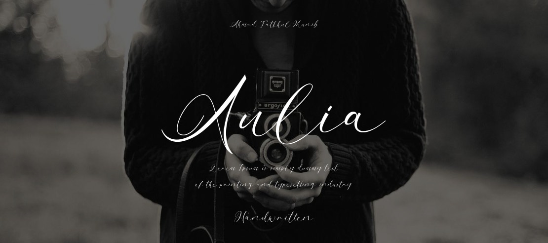 Aulia Font