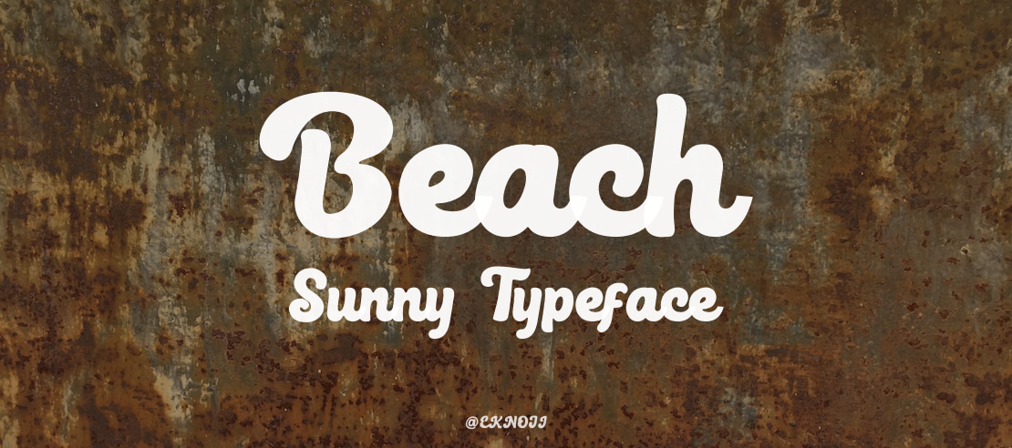 Beach Sunny Font