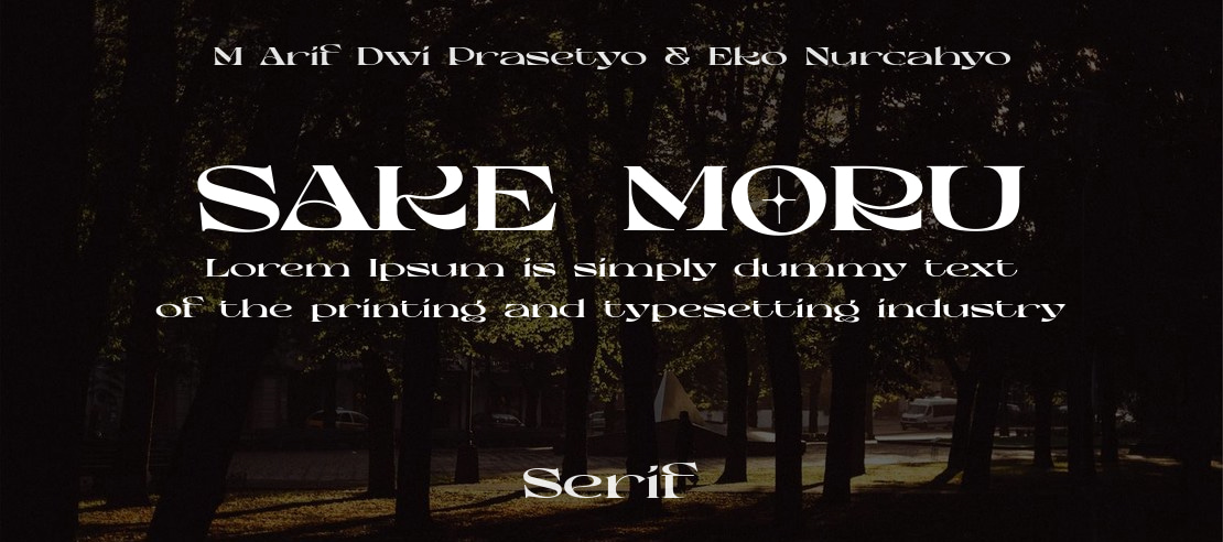 Sake Moru Font