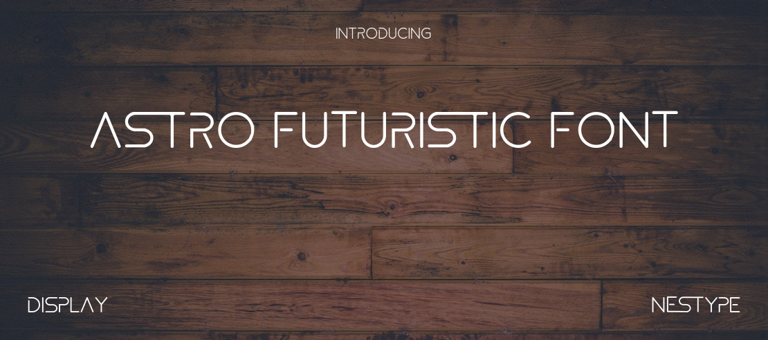 Astro Futuristic Font