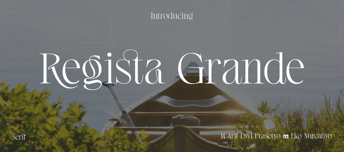 Regista Grande Font