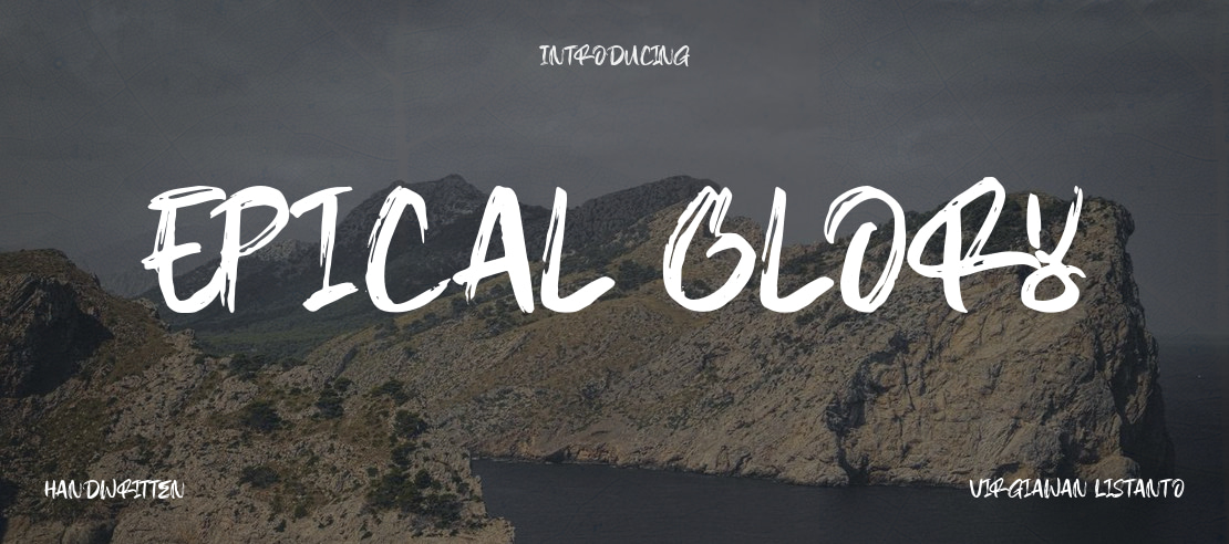 Epical Glory Font