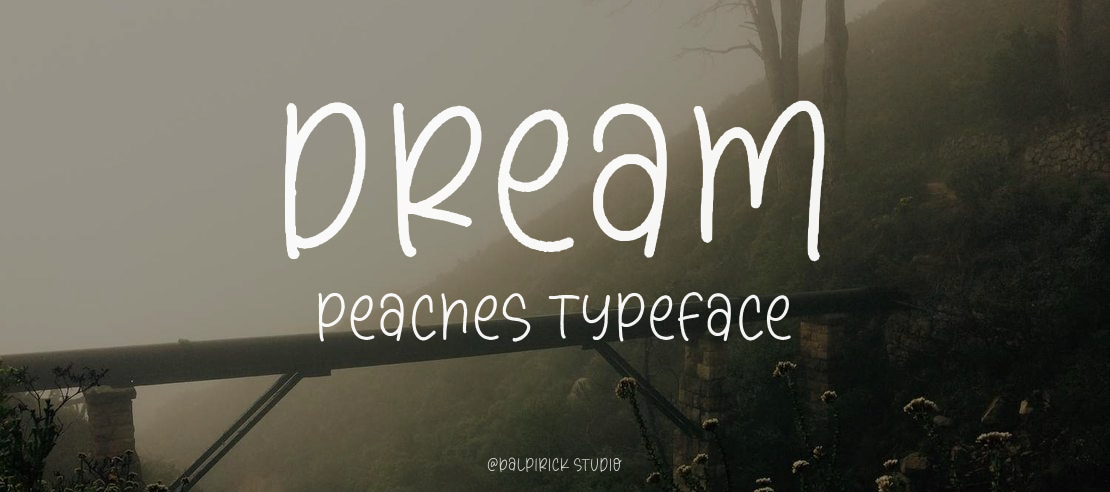 Dream Peaches Font