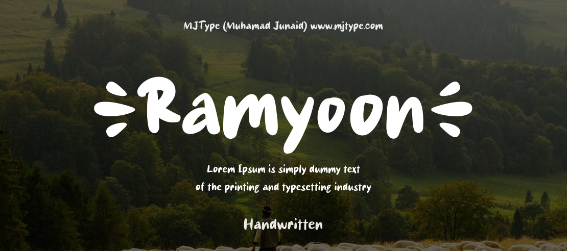 Ramyoon Font