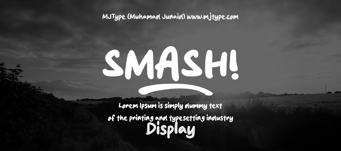 SMASH Font