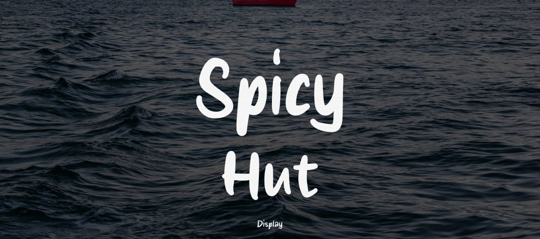 Spicy Hut Font