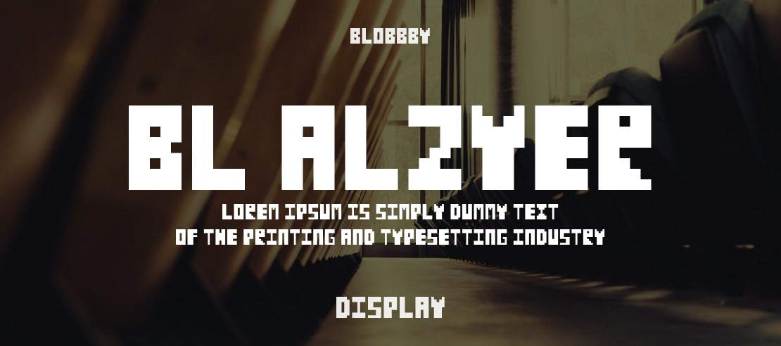 BL Alzyer Font