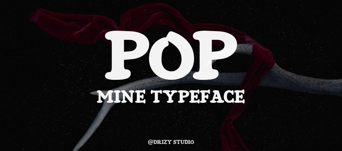 Pop Mine Font