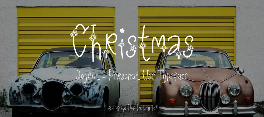 Christmas Joyful - Personal Use Font