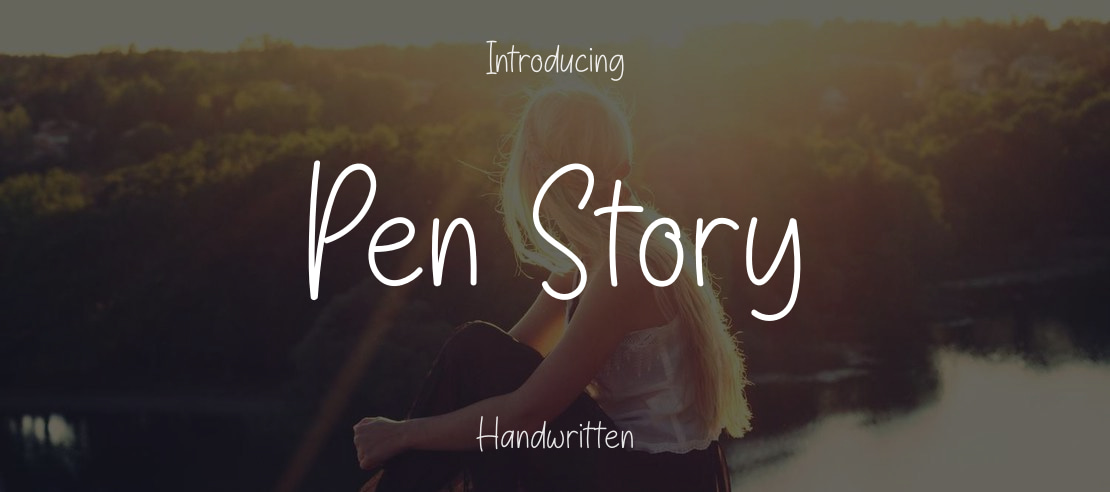 Pen Story Font