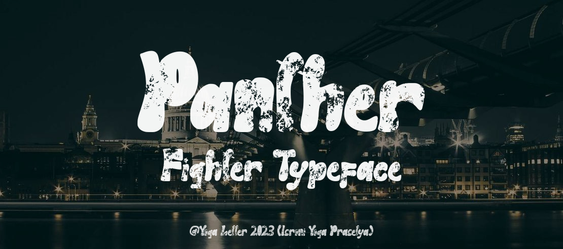 Panther Fighter Font