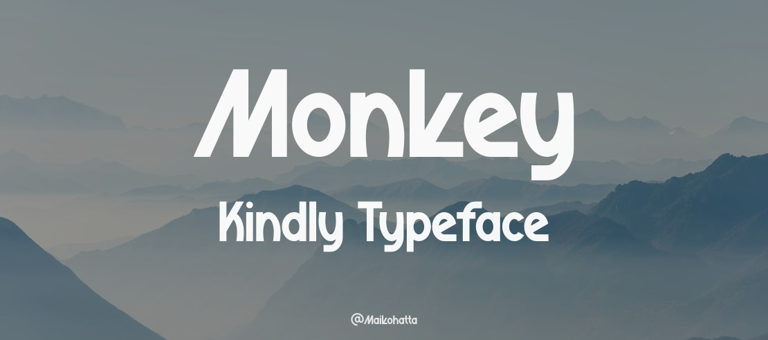 Monkey Kindly Font
