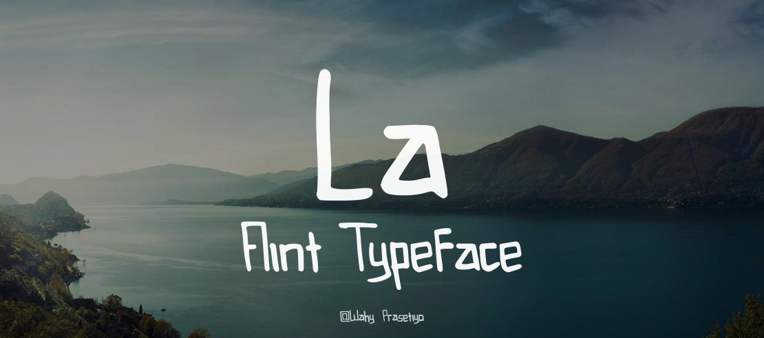 La Flint Font