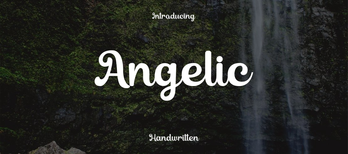 Angelic Font