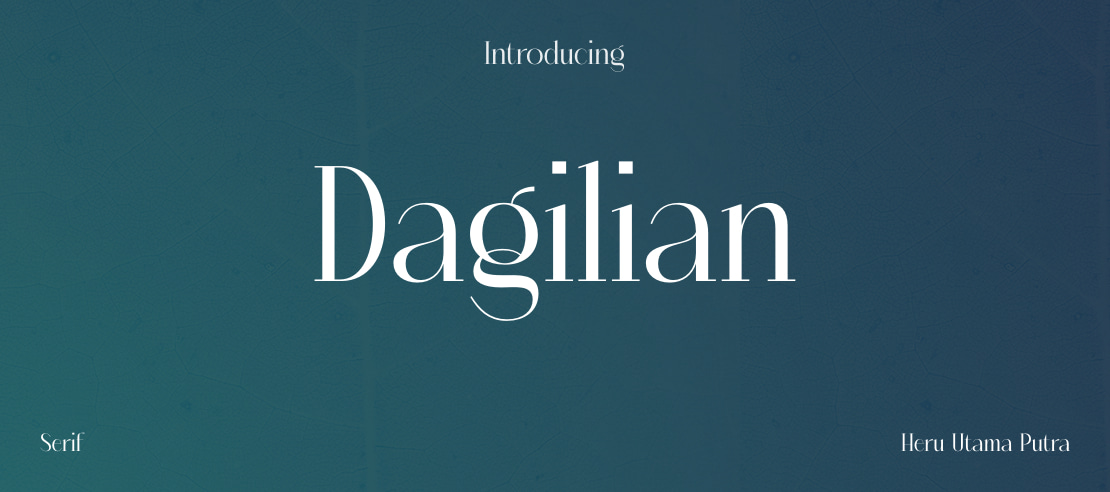 Dagilian Font