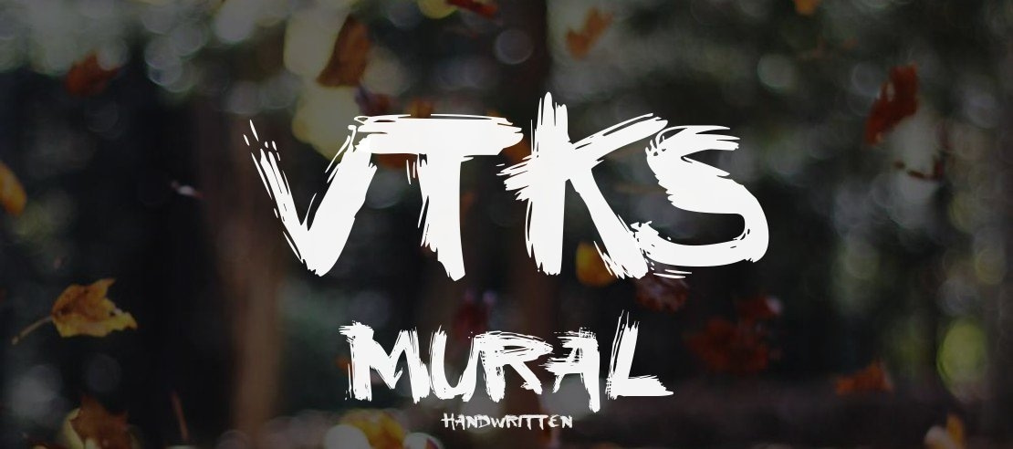 VTKS Mural Font