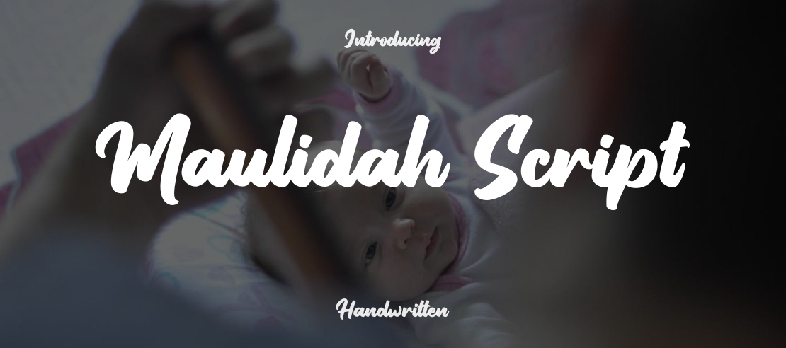 Maulidah Script Font