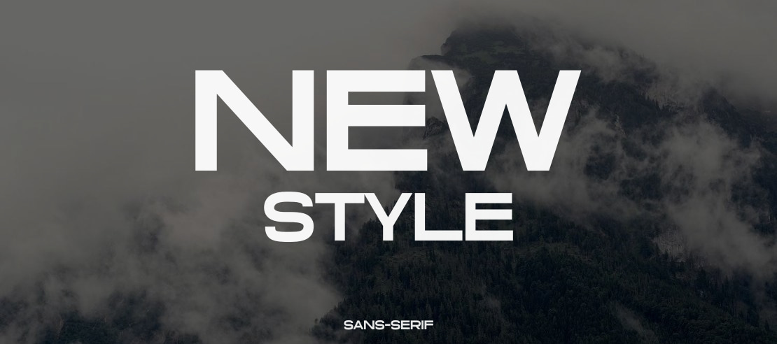 New Style Font