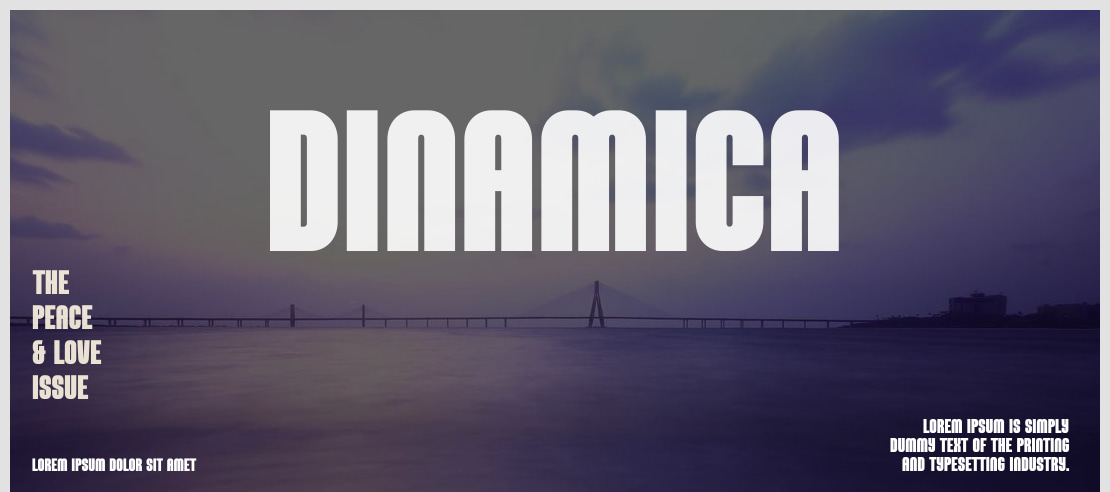 Dinamica Font