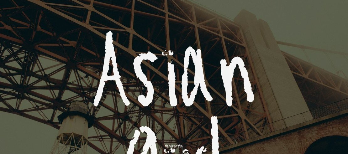 Asian Girl Font