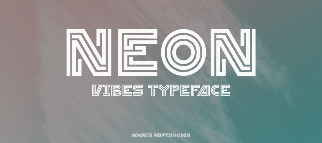 Neon Vibes Font