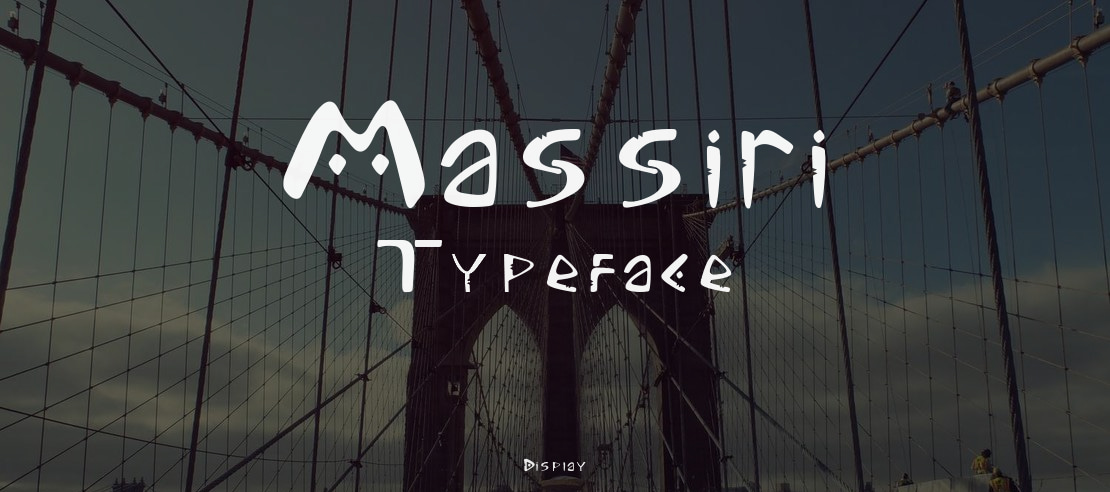 Massiri Typeface Font